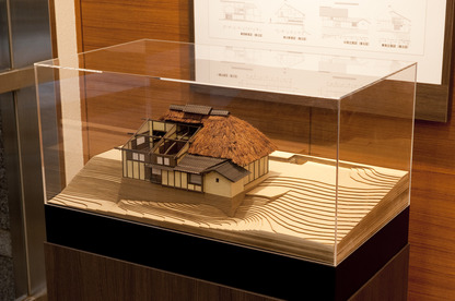五島慶太翁の生家を模型で精密に再現